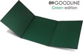 Goodline® - Luxe Metallic Groene Hotelmap / Informatiemap - 3x A4 - Green Edition
