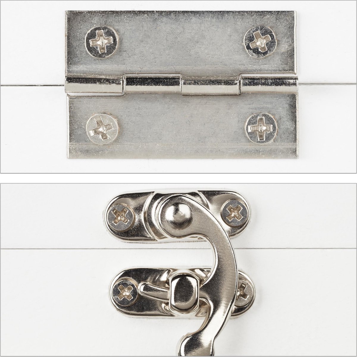 mini kweekkas - set van 2 - vensterbank - binnen - glas - MDF - 2 groottes - wit — cadeau in Wonen & Interieur - foto 7