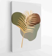 Canvas schilderij - Design for print, cover, wallpaper, Minimal and natural wall art. Vector illustration. 4 -    – 1843764733 - 80*60 Vertical