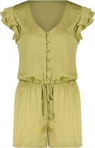 DEELUXE Satijnen playsuit AUDE Light Khaki