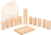 werpspel Mini-Kubb Viking Game hout 18-delig