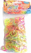 loombandjes glow in the dark junior rubber 603-delig