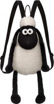 rugzak Shaun het schaap 50 cm wit/zwart