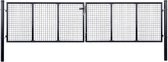 Everest Gaaspoort 400x75 cm mesh gegalvaniseerd staal grijs