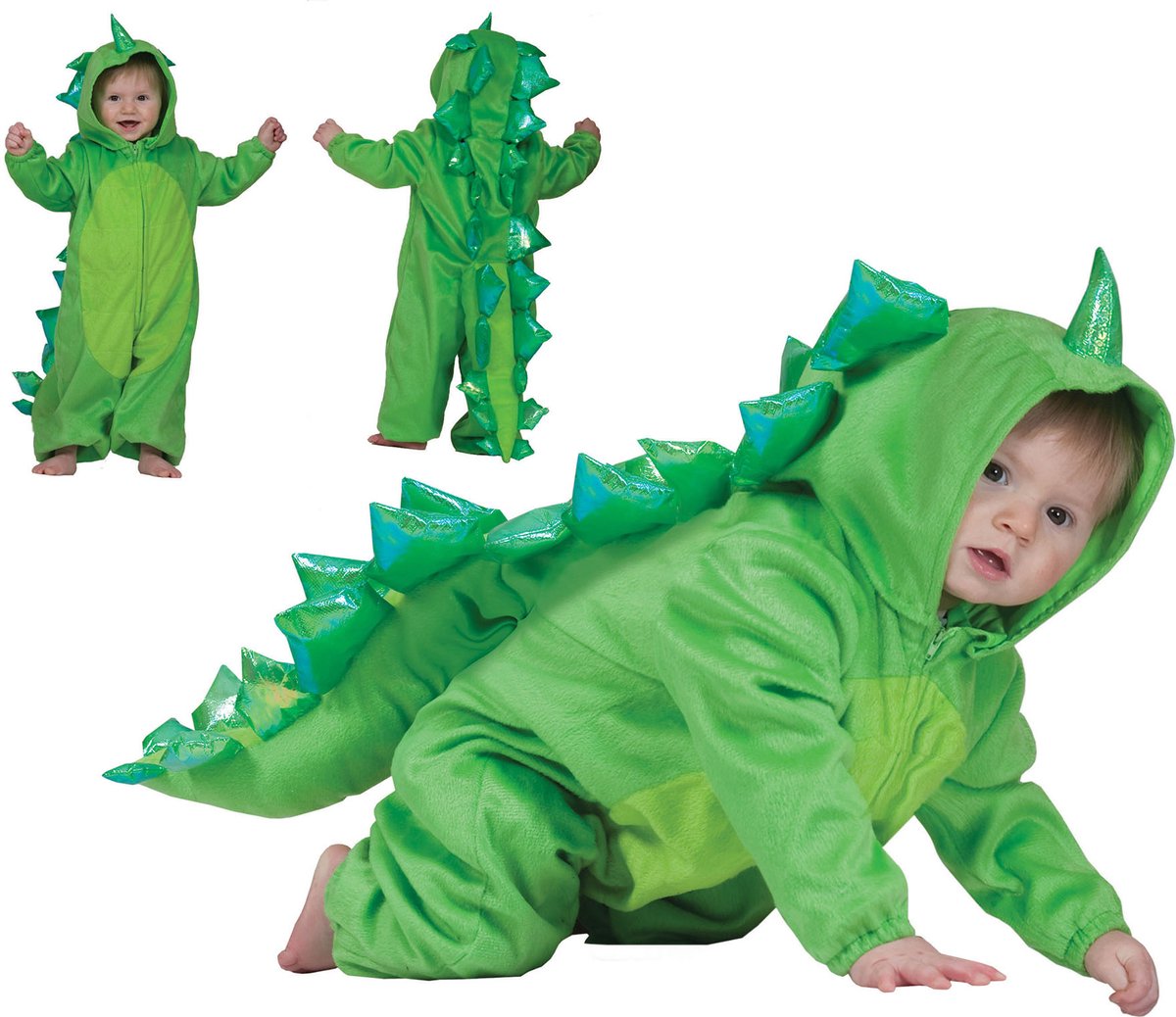 Dinosaurus kostuum Gino