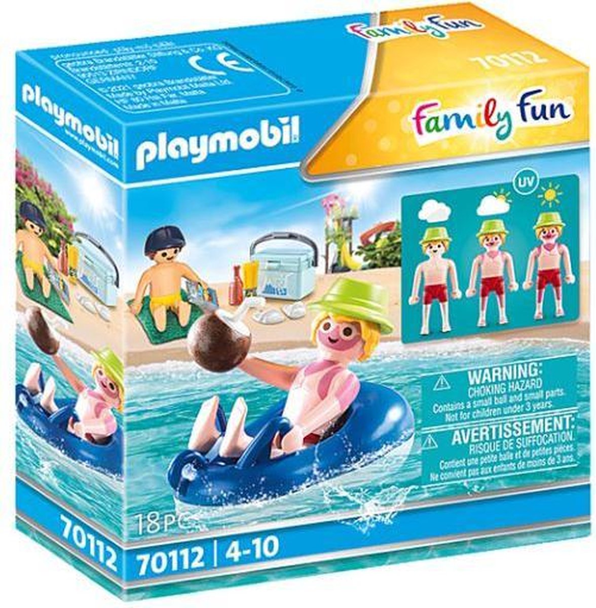 Family Fun - Badgast met zwembanden (70112)
