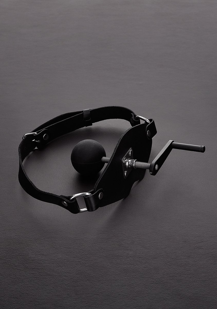 Shots - Steel Killer Mouth Gag black