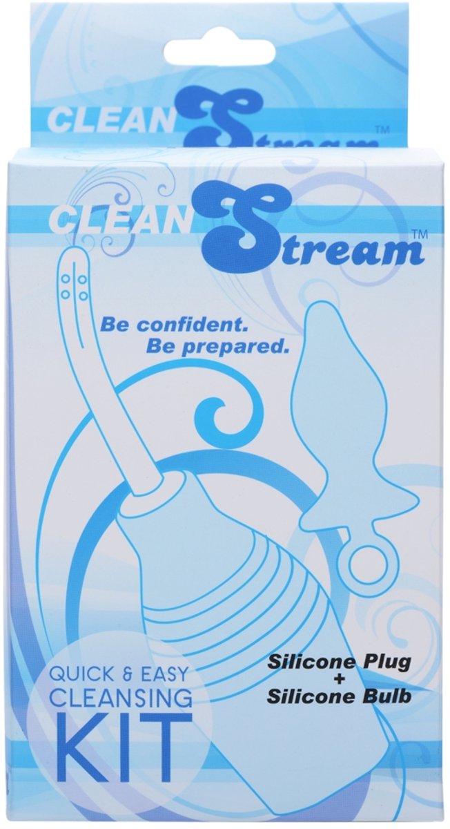 XR Brands - Clean Stream - Quick and Easy Cleansing Kit