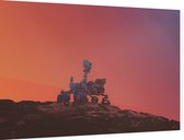 Perseverance Rover on Mars (B), NASA Science - Foto op Dibond - 90 x 60 cm