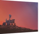 Perseverance Rover on Mars (B), NASA Science - Foto op Dibond - 80 x 60 cm