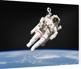 Bruce McCandless first spacewalk (ruimtevaart) - Foto op Dibond - 80 x 60 cm