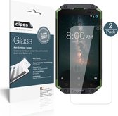 dipos I 2x Pantserfolie helder compatibel met Poptel P9000 Max Beschermfolie 9H screen-protector