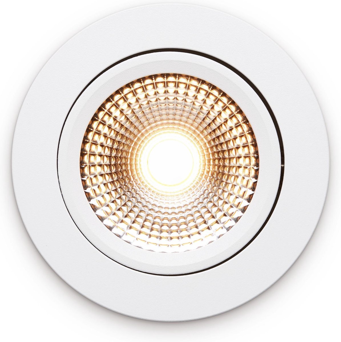 Ledisons LED inbouwspot Cormo Wit 5W dim-to-warm 5 jaar garantie 450 lumen 5 Watt IP54