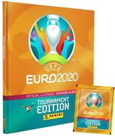 UEFA EURO 2020 Stickers 2021 Tournament Edition - Pakket met 10 hoezen + gratis album