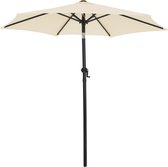 Kings Parasol Beige Ø200cm UV Bescherming 40+