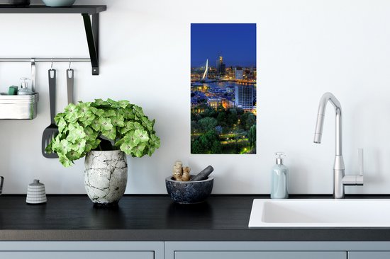Affiche Rotterdam - Pays- Nederland - Skyline - 20x40 cm