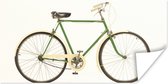 Poster Un vélo vert unique - 160x80 cm
