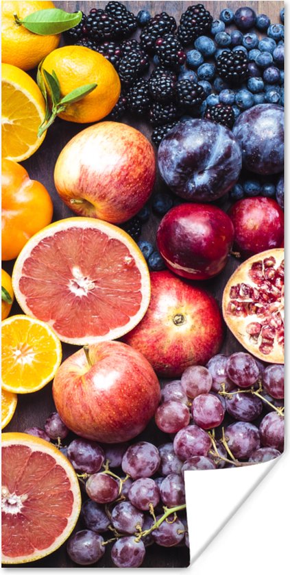 Poster Fruit - Regenboog - Kleuren