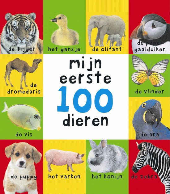 Mijn eerste 100  -   Mijn eerste 100 dieren - cover