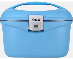 Decent SPORTIVO – Beautycase - Make Up koffer – Handbagage Reistas – Medicijnkist Waterbestendig - Opbergbox voor Pillen en Medicijnen - Nagelkoffer – OCEAAN BLAUW
