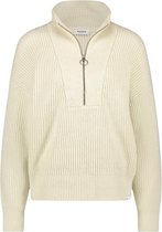 Penn & Ink Dames Coltrui met Rits Ecru maat L