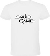 Squid Game | Heren T-shirt | Wit | Netflix | Serie | Survival Game | Drama | Logo | Cadeau