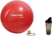 Tunturi - Fitness Set - Shakebeker - Gymball Rood 75 cm