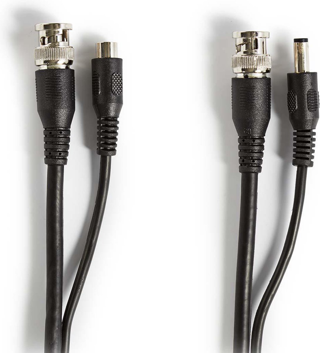Nedis CCTV-Security Kabel - BNC / DC - 50.0 m - Rond - PVC - Zwart - Gift Box