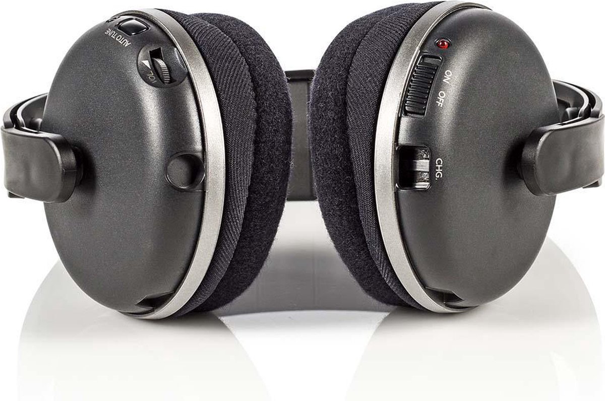 Nedis Draadloze TV-Koptelefoon Over-Ear 100 m Bereik - afbeelding 3