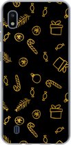 Coque Samsung Galaxy A10 - Noël - Cadeau - Snoep - Siliconen