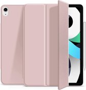 Hoes geschikt voor Apple iPad Mini 2021 – Magnetische Smart Folio Book Case – Roze -papierachtig - Apple Pencil Case - Apple - iPad Mini 6 - iPad Hoesje - Ipad Case - Ipad Hoes - A