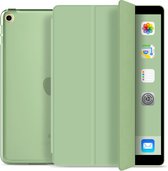 Hoes geschikt voor Apple iPad 2019/2020/2021 – 10.2 Inch Ipad 7/8/9 Magnetische Smart Folio Book Case – Mint Groen -papierachtig - Screenprotector - Apple - iPad Hoesje - Ipad Case