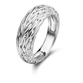 Selected Jewels Léna Dames Ring Zilver - Zilverkleurig - 15.25 mm / maat 48