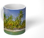 Mok - Uitzicht op de San Blas-eilanden in het Noord-Amerikaanse Panama - 350 ML - Beker