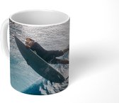 Mok - Surfer duikt - 350 ML - Beker