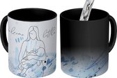 Magische Mok - Foto op Warmte Mok - Moeder - Baby's - Geboorteposter - Babykamer - 350 ML