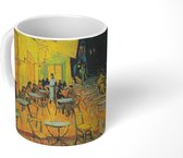 Mok - Koffiemok - Caféterras bij nacht - Vincent van Gogh - Mokken - 350 ML - Beker - Koffiemokken - Theemok