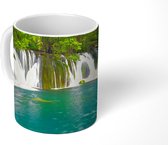 Mok - De groene natuur boven de watervallen in het Thaise nationaal park Erawan - 350 ML - Beker