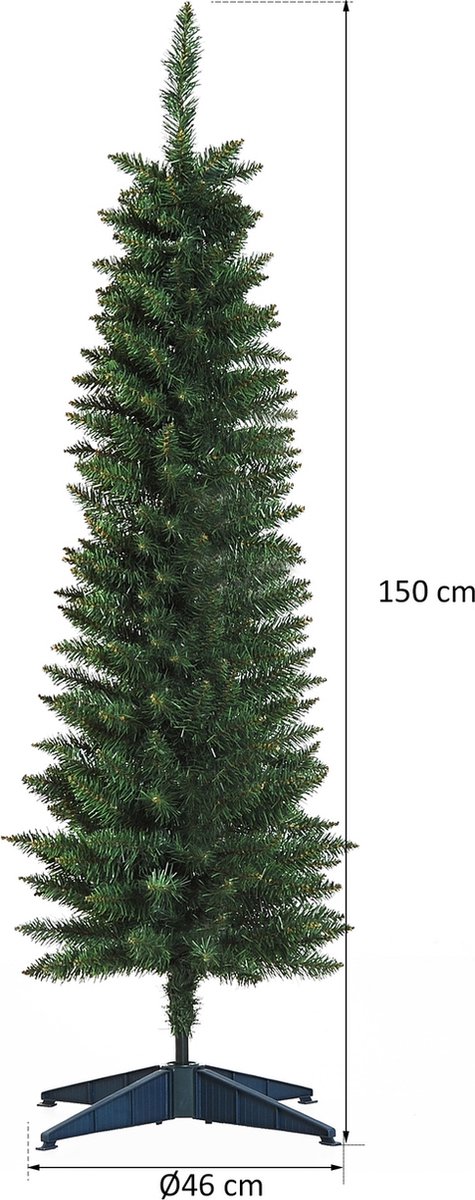 ChristmasGoodz - Kunstkerstboom - Smalle Kunstkerstboom - Smalle kerstboom - 120 cm – foto 6