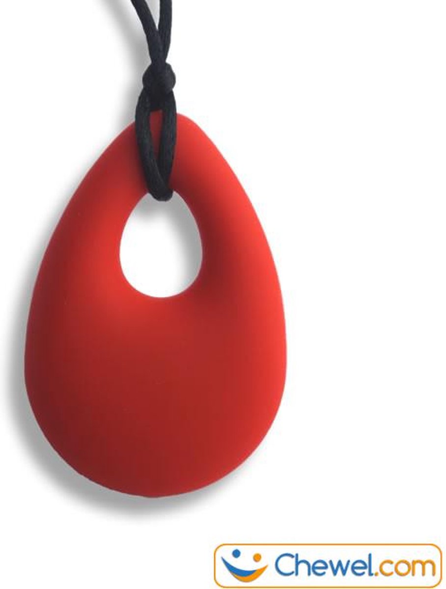 Bijtketting Kauwketting | Druppel | Chewelry | Blauw | Chewel ® — afbeelding 9