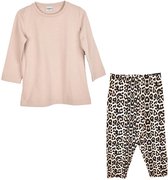 Gami 2-delige set met leopard dessin Beige 92