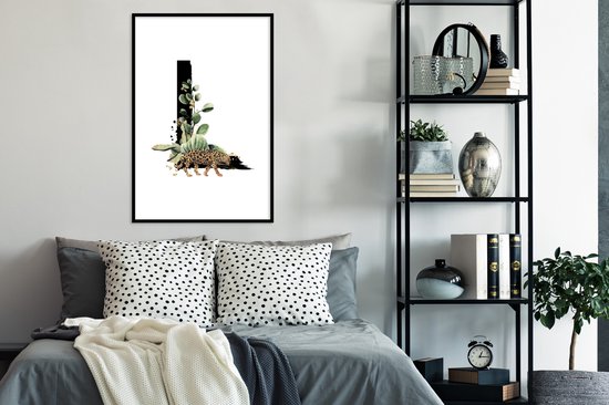 Lettre Jungle L 60x90 cm