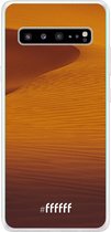 6F hoesje - geschikt voor Samsung Galaxy S10 5G -  Transparant TPU Case - Sand Dunes #ffffff