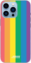 6F hoesje - geschikt voor iPhone 13 Pro Max - Transparant TPU Case - #LGBT #ffffff