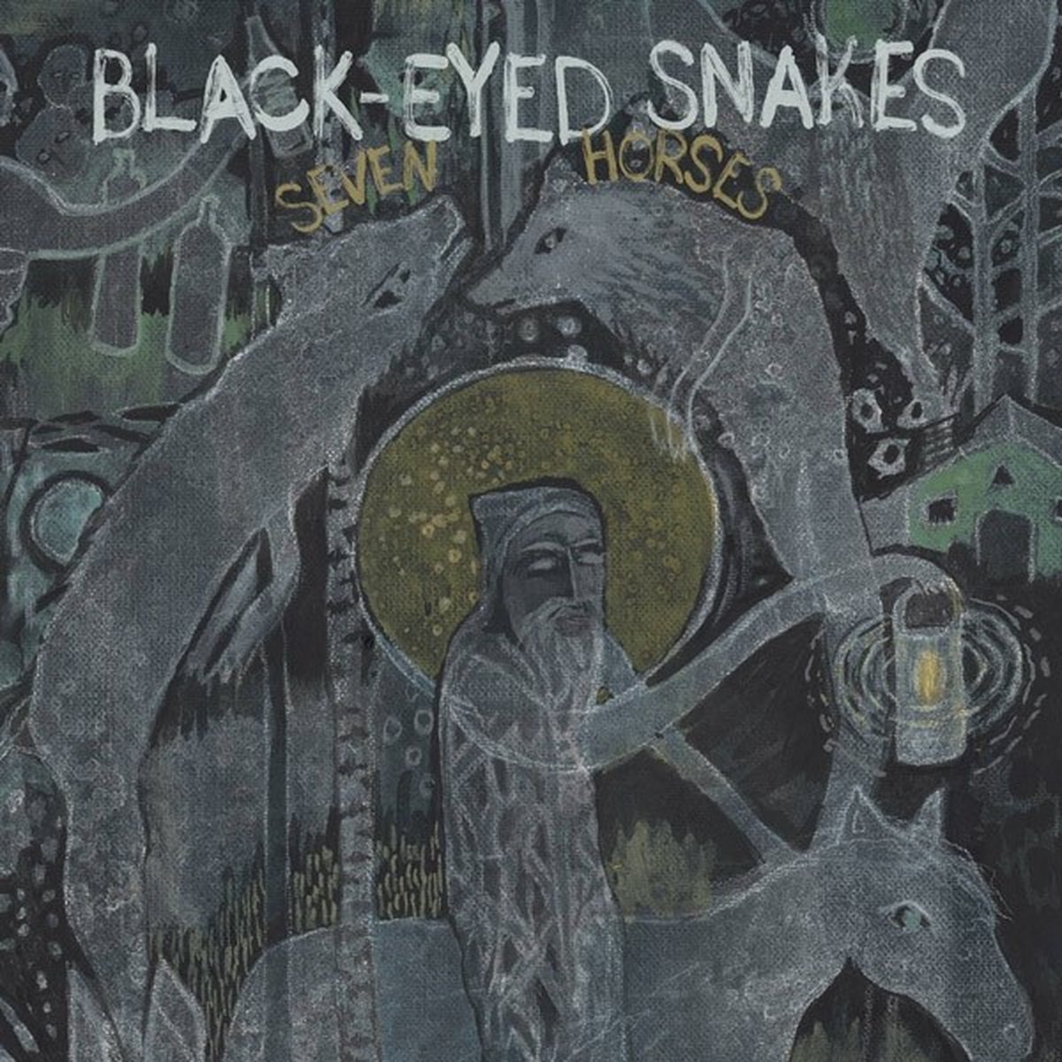 The Black-Eyed Snakes - Seven Horses (CD)