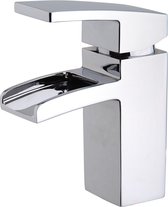 Bally Rombo Waterval Wastafelkraan Met Klikwaste Chroom