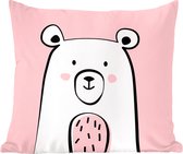 Sierkussen - Enfant Ours - Multicolore - 40 Cm X 40 Cm