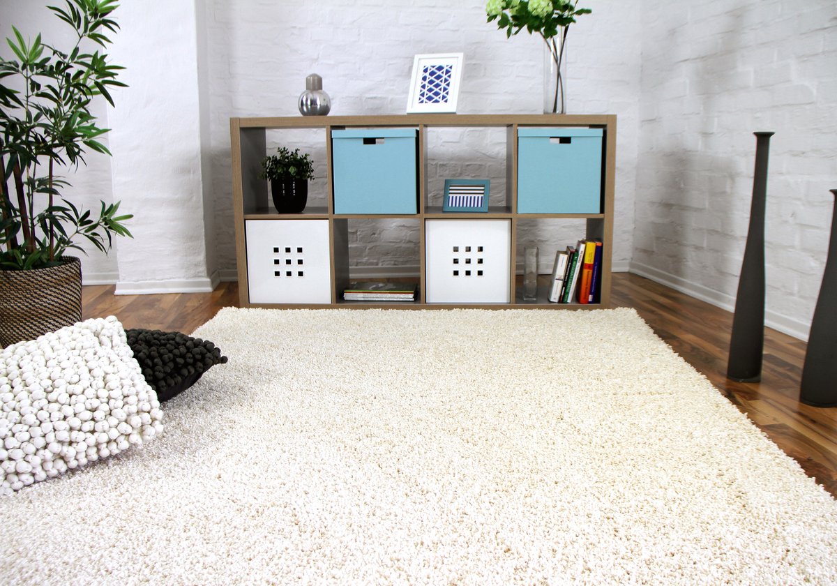 Snapstyle Vloerkleed Luxe langpolig Milano Creme