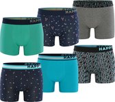 Happy Shorts Boxershorts Heren Multipack 6P SET#4 - Maat  L