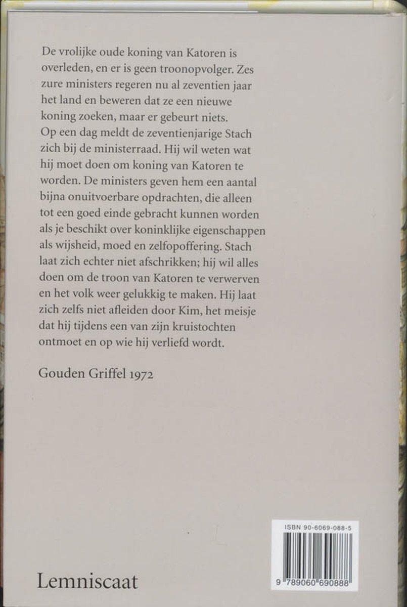 Koning Van Katoren - back cover